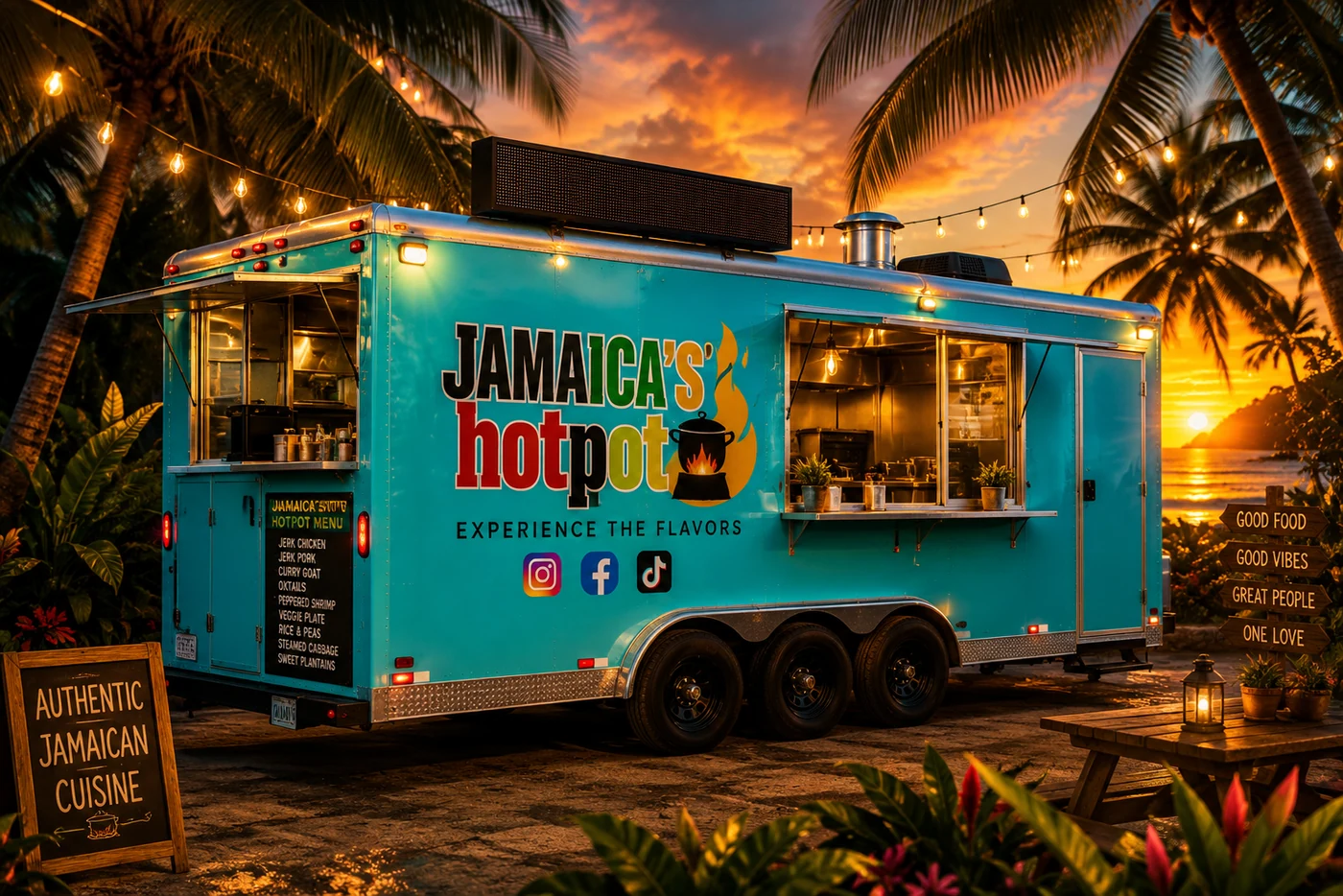 Jamaica's Hot Pot food truck